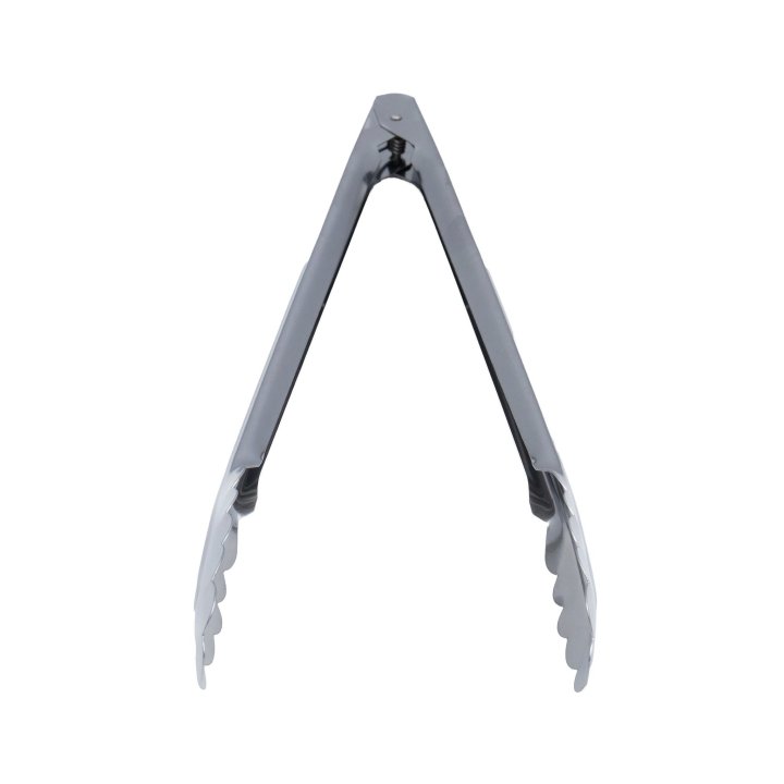 12-inch economy stainless steel utility tongs