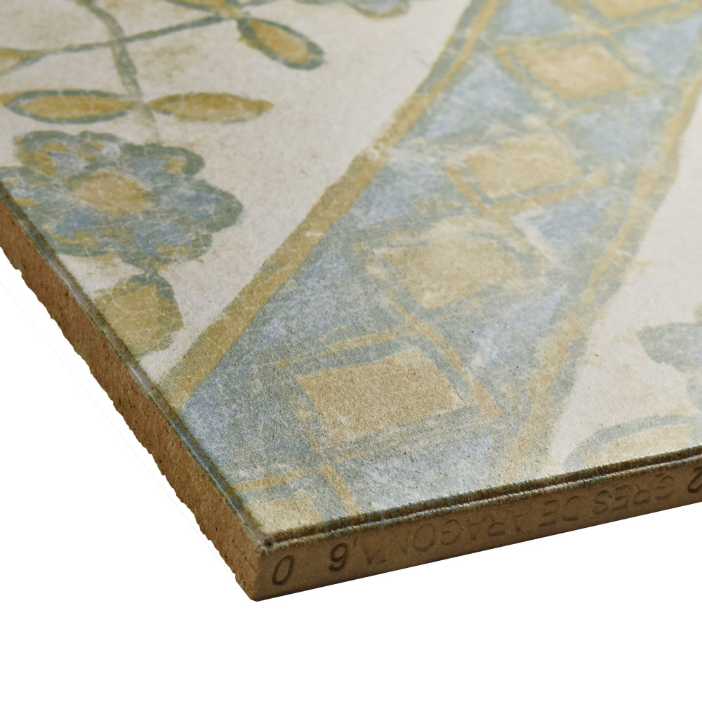 Klinker Retro Blanco Aubrieta 12-3/4 in. x 12-3/4 in. Ceramic Floor and Wall Tile