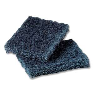 3M, Scouring Pad, Fiber, Mineral, Resin, Rectangle, 3.5"x5"