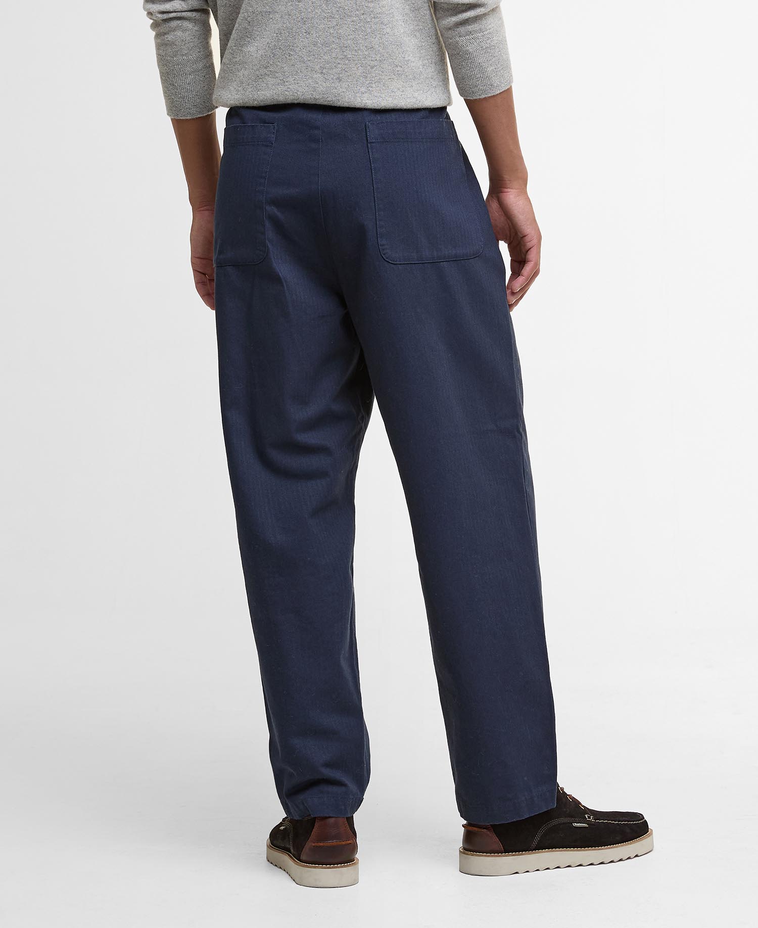 Bayview Relaxed Herringbone Trousers image number 2