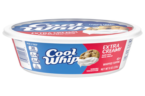 Cool Whip Extra Creamy Whipped Topping - My Food and Family