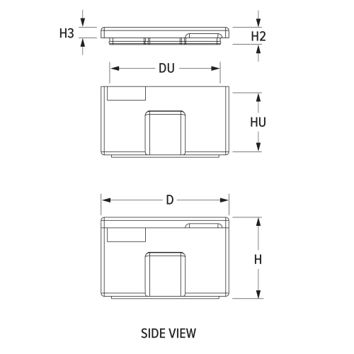Engineering side view