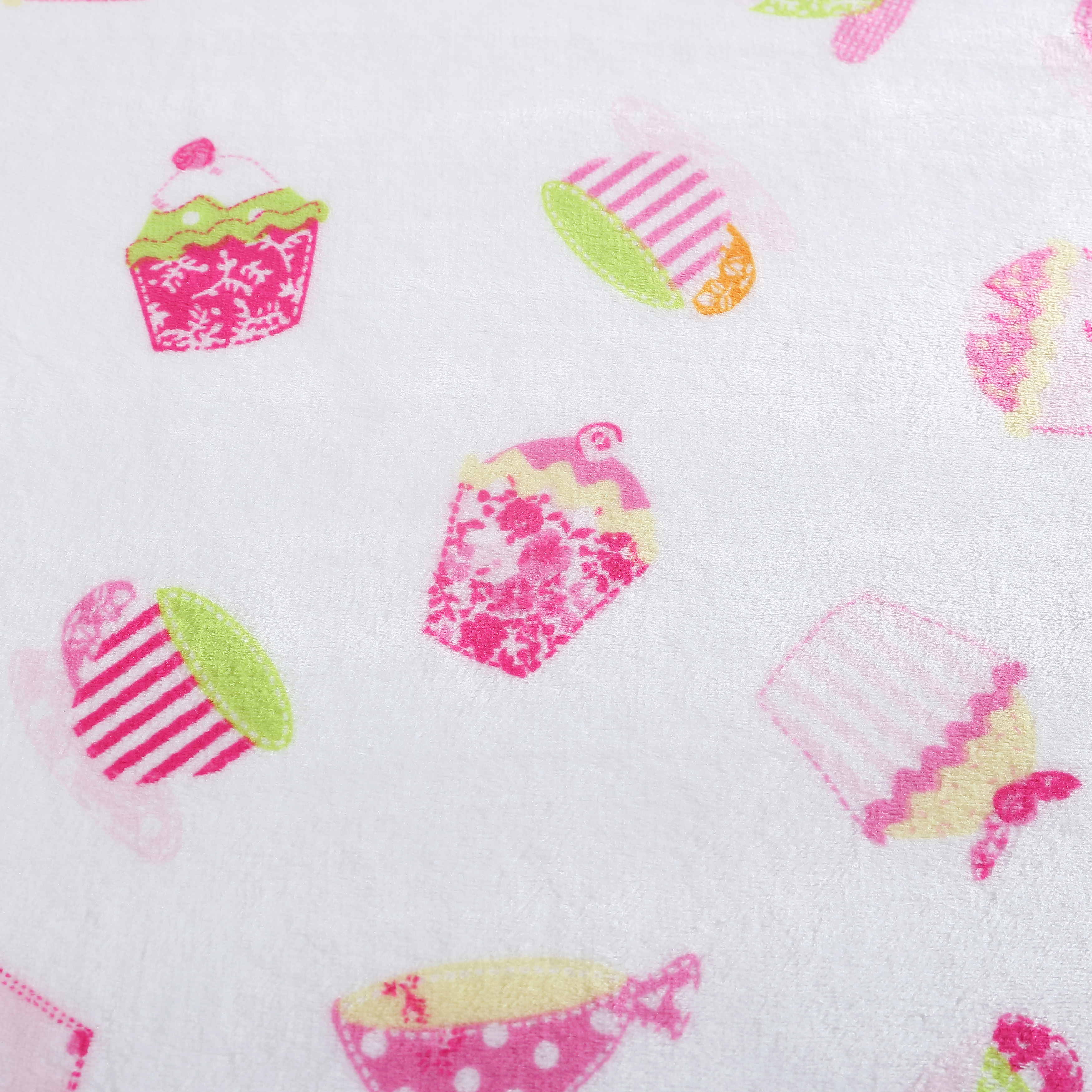 Laura Ashley Kinder Print Plüsch-Fleece Überwurf Decke - Bild 9 von 29