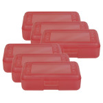 Romanoff Pencil Box, Strawberry, Pack of 12 ROM60222-12