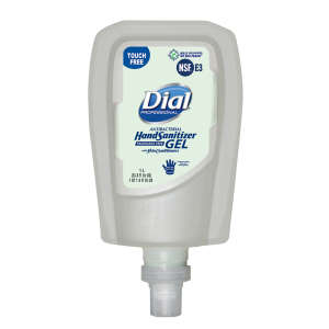 Henkel, Dial,  Gel Hand Sanitizer, Fit™ Touch-Free Dispenser 1.2 L Cartridge
