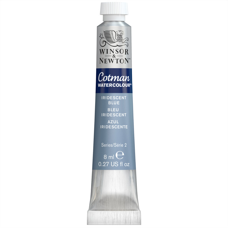 Cotman Watercolor Paint, 8 mL Tube, Iridescent Blue