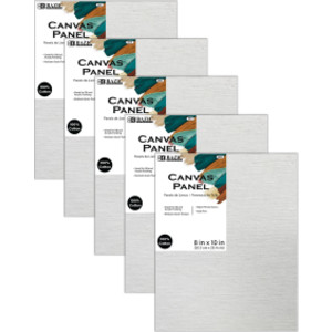 Canvas Panels, 8 x 10 in, 5-Pack