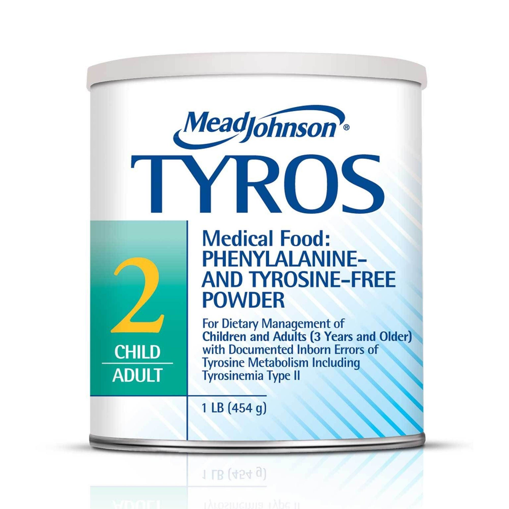 Tyros 2 Medical Food for Management of Inborn Errors of Tyrosine Metabolism