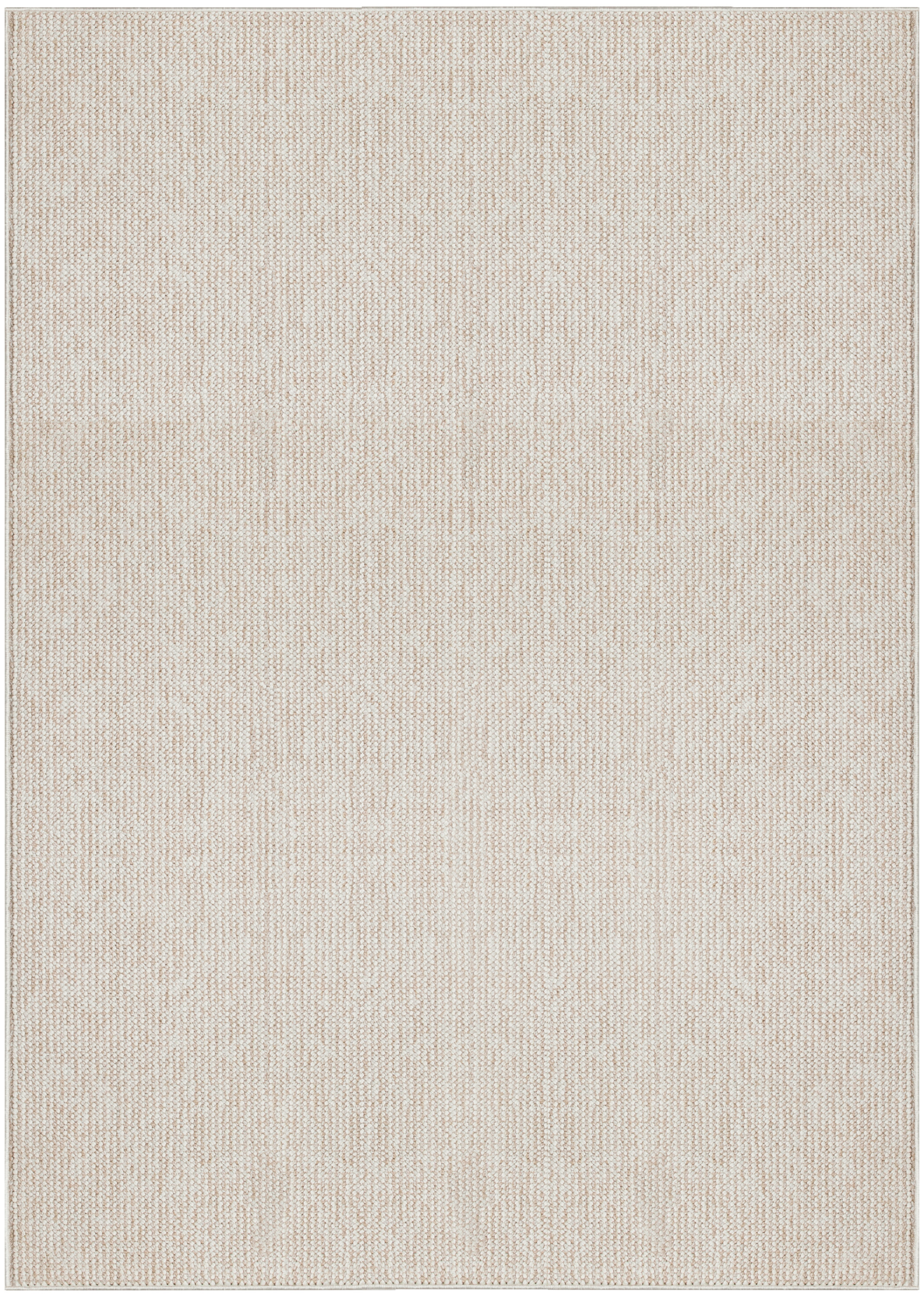Nourison Natural Texture 3'11" x 5'11" Ivory Beige Farmhouse Indoor Rug