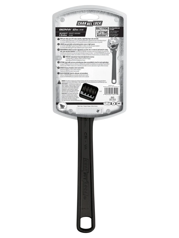 812NW 12-inch Adjustable Wrench