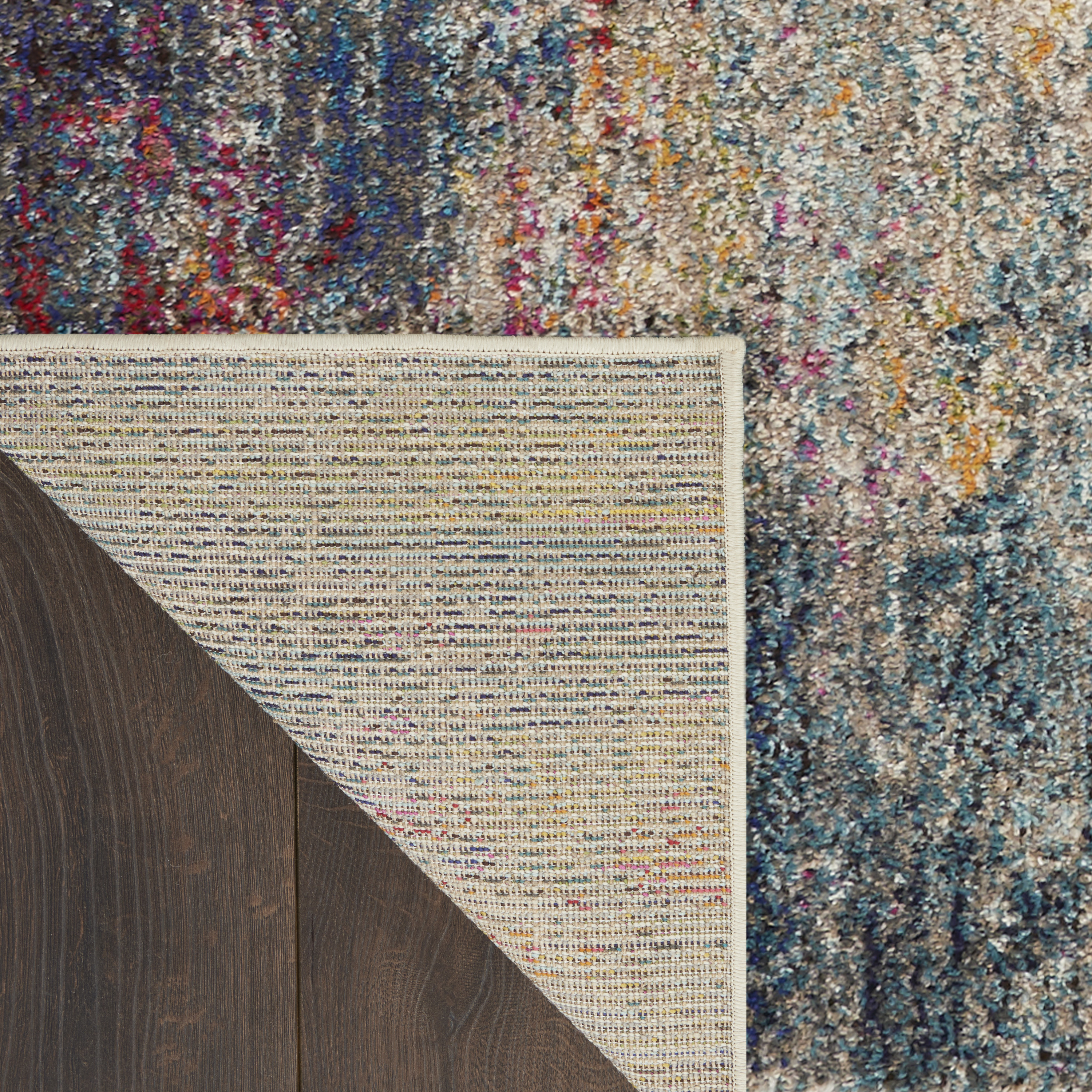 Nourison Celestial 3' x 5' Multicolor Modern Indoor Rug