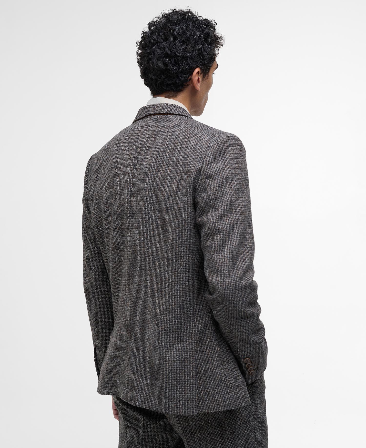 Textured Tweed Suit Jacket image number 2