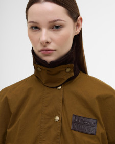 Barbour x ERDEM Trapezjacke Reversible Clover Showerproof 