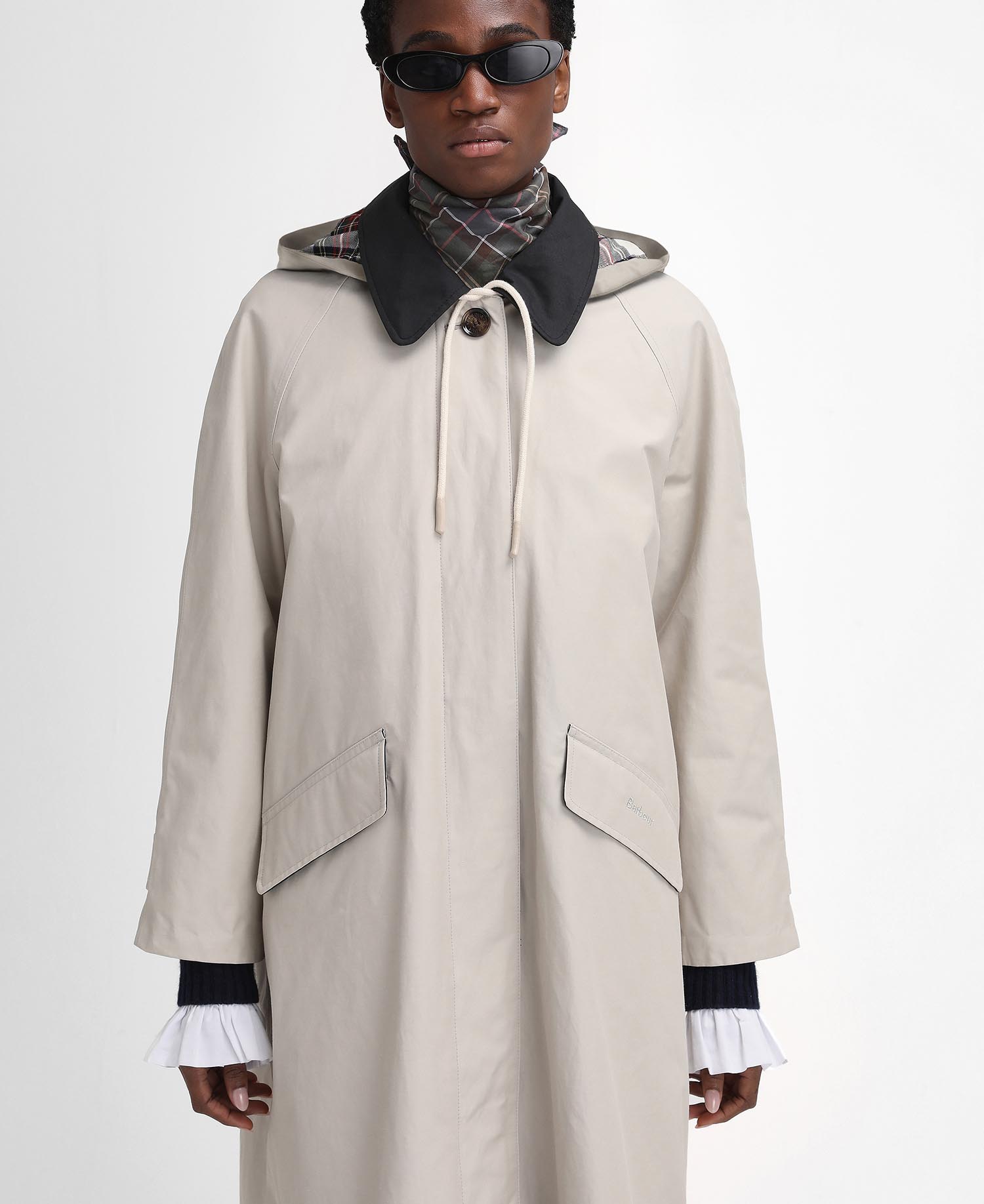 Barbour The Edit by Alexa Natalie Waterproof Trench Coat image number 4