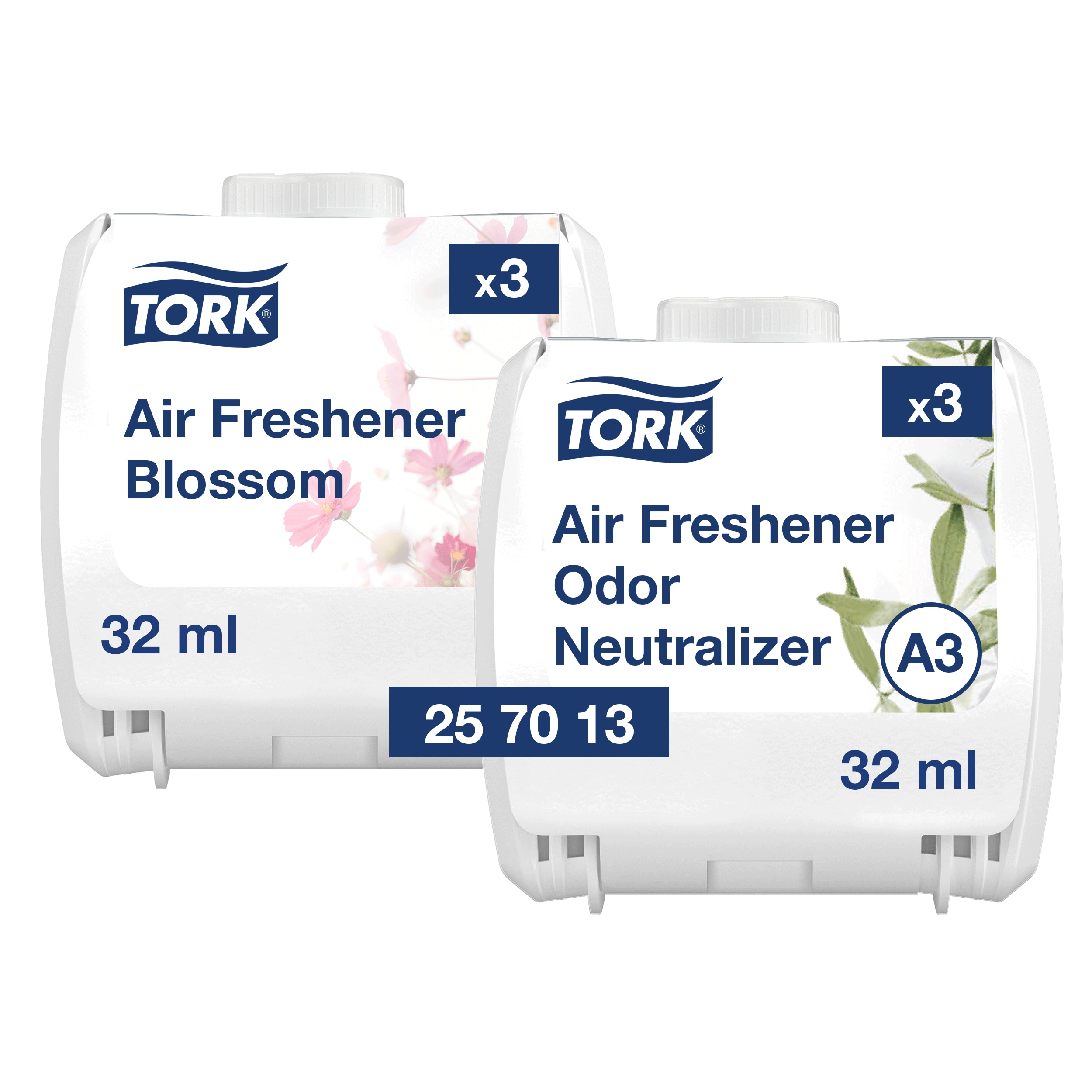 Luftfrisker, Neutral og Blomst, Refill, 6x32 ml, Tork Constant A3