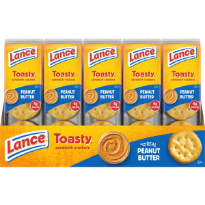 Lance® Sandwich Crackers, Toasty Peanut Butter