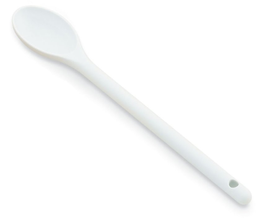 Cuchara de nylon de 30.5 cm en blanco