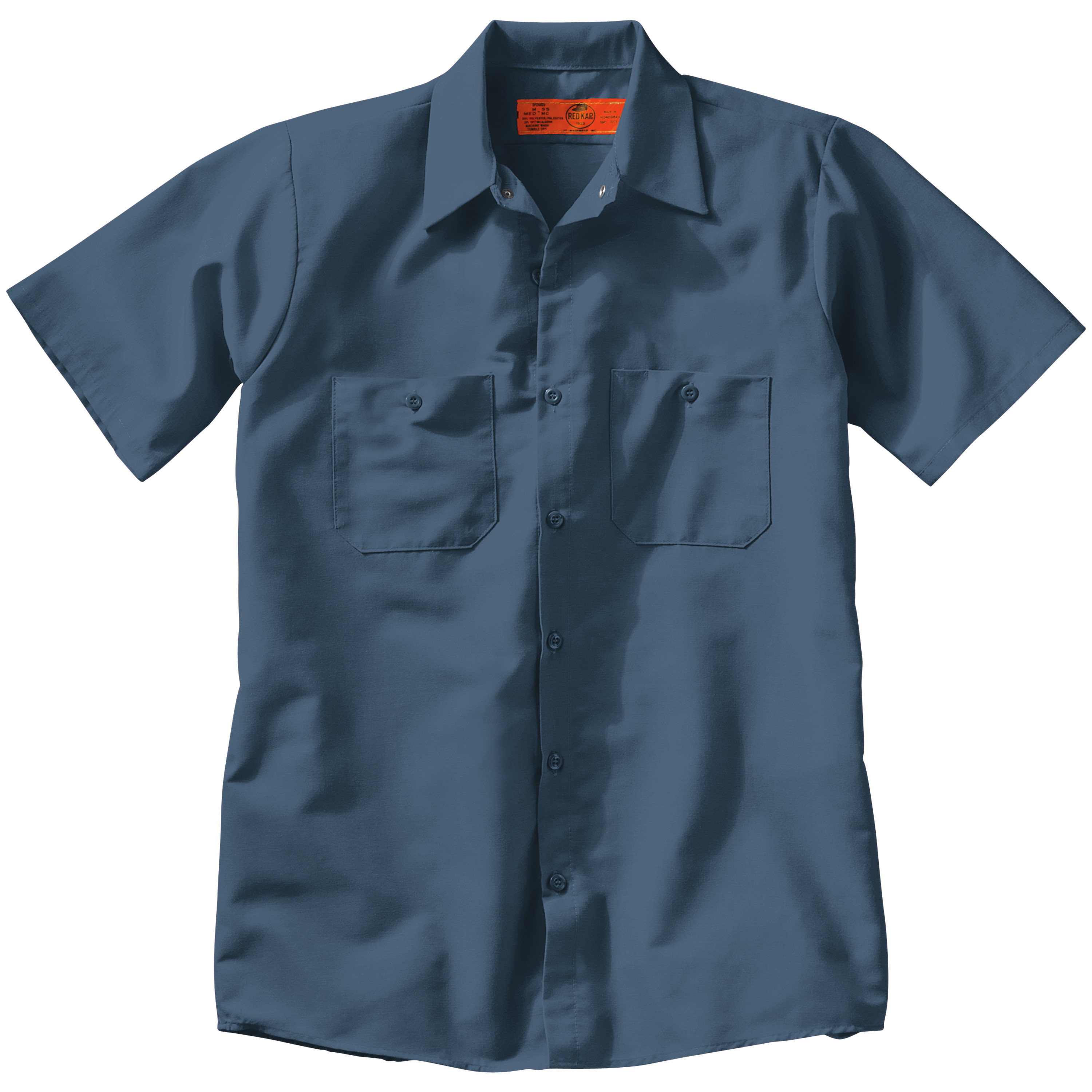 Red Kap Men's Short Sleeve Industrial Work Shirt - Picture 27 of 84