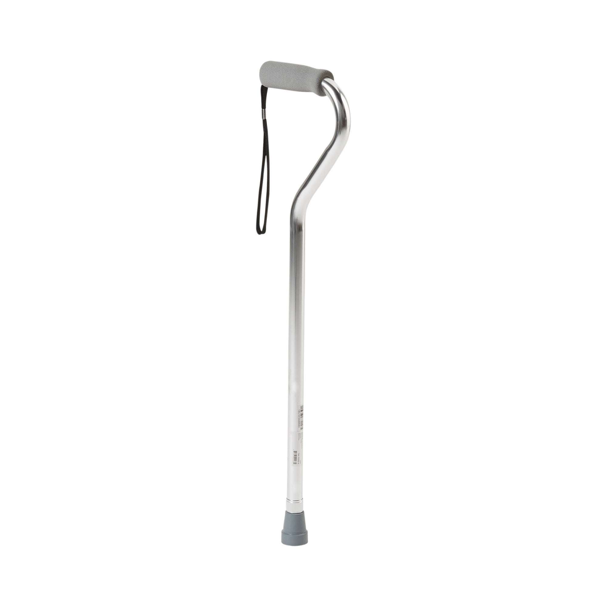 McKesson Aluminum Offset Cane, 30 – 39 Inch Height