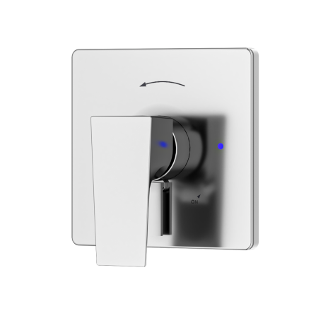 Verity VersaFlex Integral Diverter Shower Valve Trim for Test Cap Valve
