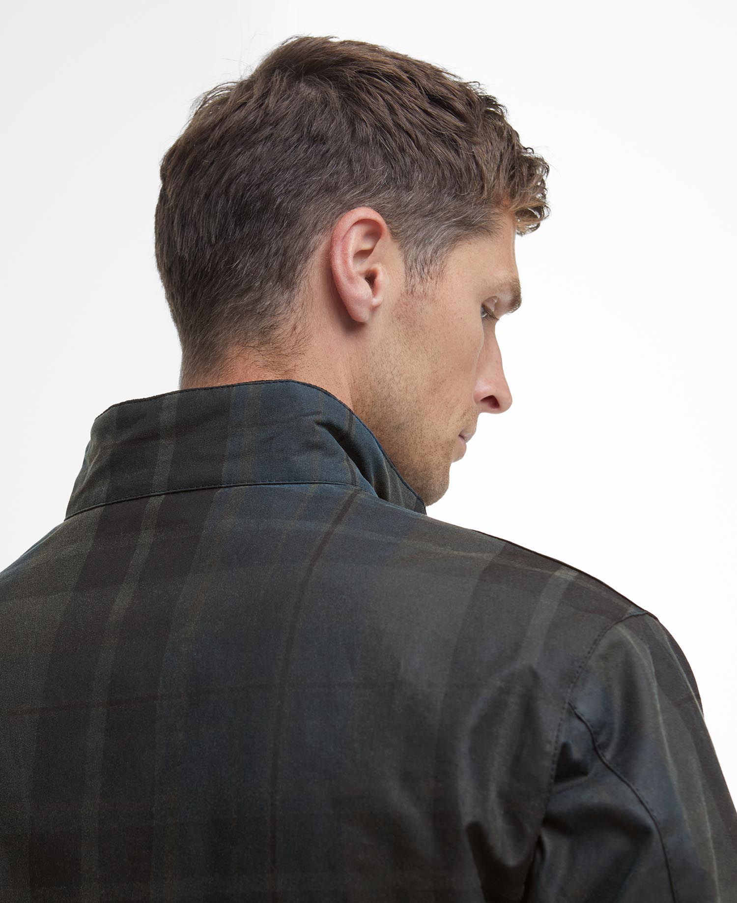 Wachsjacke Harrington Check image number 4