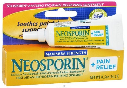 Neosporin® + Pain Relief First Aid Antibiotic with Pain Relief, 0.5 oz. Tube
