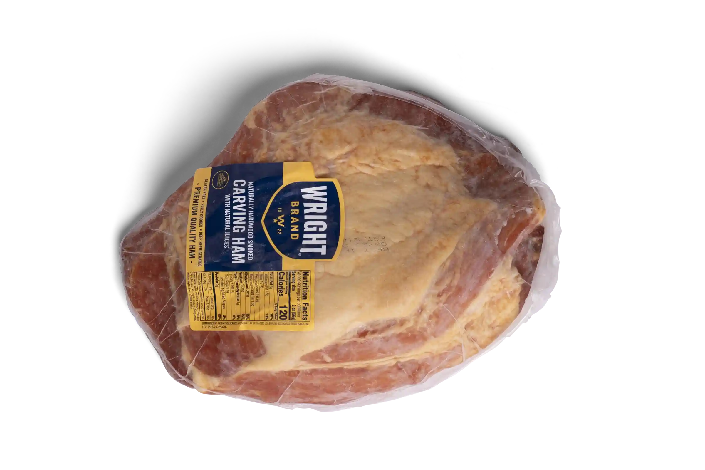 Wright® Brand Fully Cooked Smoked Carving Ham With Natural Juices, 2 Count_image_21