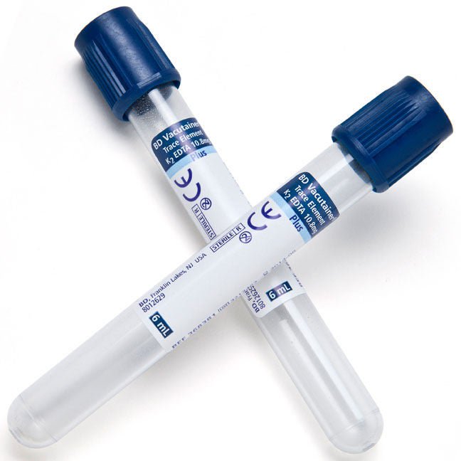 BD TUBE, BLD COL K2EDTA RBLU 6ML PLAS VACUTAINER (100/PK 10PK/C