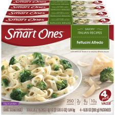 Smart Ones Savory Italian Recipes Fettuccine Alfredo 4 - 9.25 oz Boxes