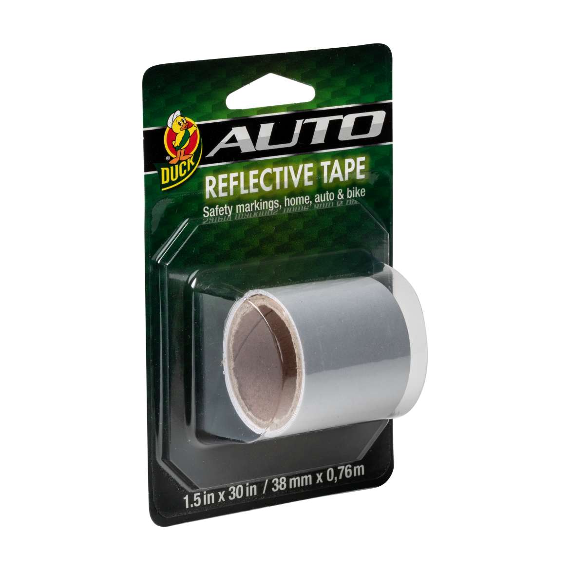 Duck® Brand Reflective Tape - White, 1.5 in. x 30 in. Image