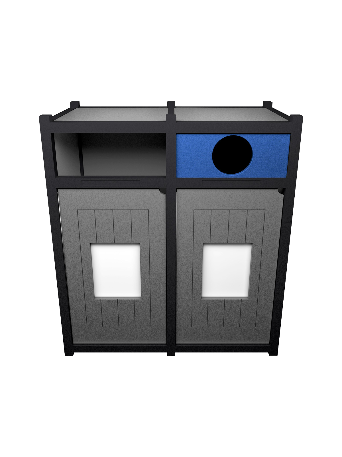 VISION (1) – Double – Unit – Full-Circle – Black-Grey-Blue