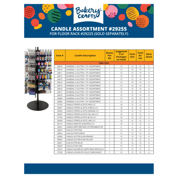 Candle Assortment 29255 Flyer