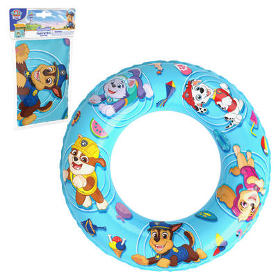 SwimWays PAW Patrol Swim Ring, Tube Float for Kids, Personal Flotation Device for Swimming Pools, Swimming Aid, PAW Patrol Outdoor Toy for Ages 3 and Up