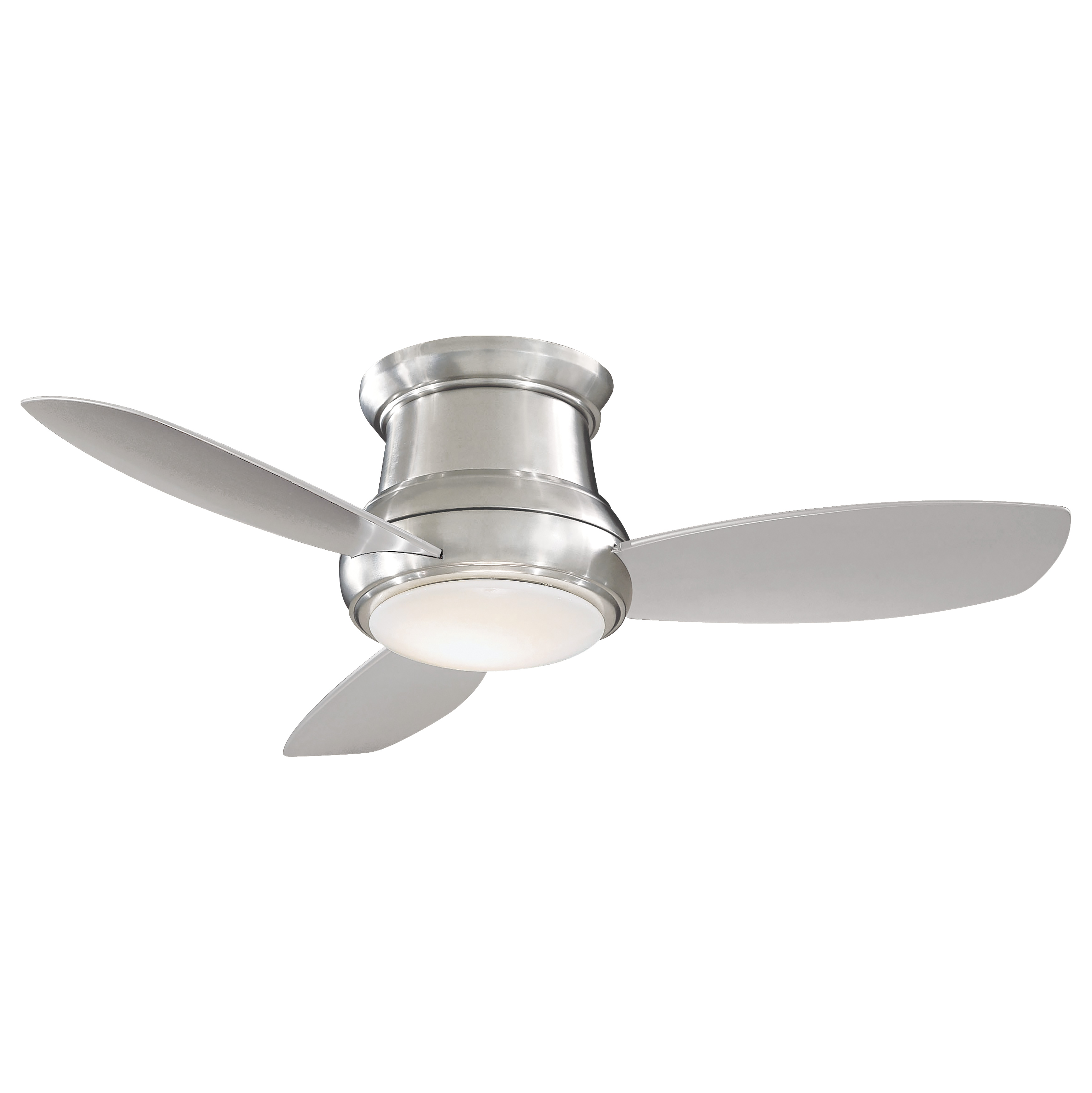 The Concept II combines contemporary styling with practical functionality. Its 44-inch blade span and integrated LED light make it ideal for medium-sized rooms, while the brushed nickel finish adds a refined touch to any space. - alternate view