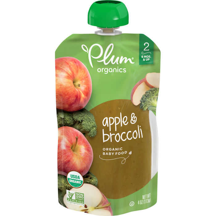 Apple & Broccoli Baby Food