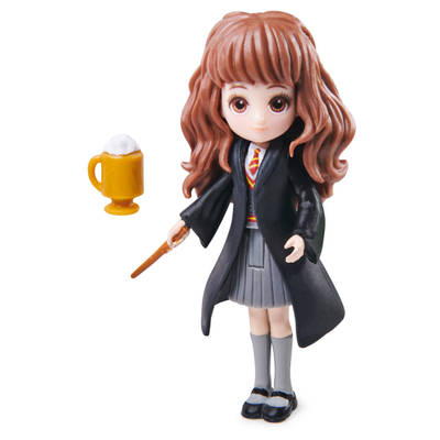 Wizarding World Harry Potter, Magical Minis Collectible 3-inch Hermione Granger Figure, Kids Toys for Ages 6 and up