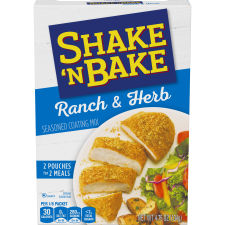 Shake 'N Bake Ranch & Herb Seasoned Coating Mix, 2 ct Packets