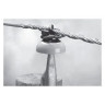 WRAPLOCK® Tie Insulator Groove Radius 9/16 in. Conductor Size 0.395 to 0.411 in. Color Code Yellow