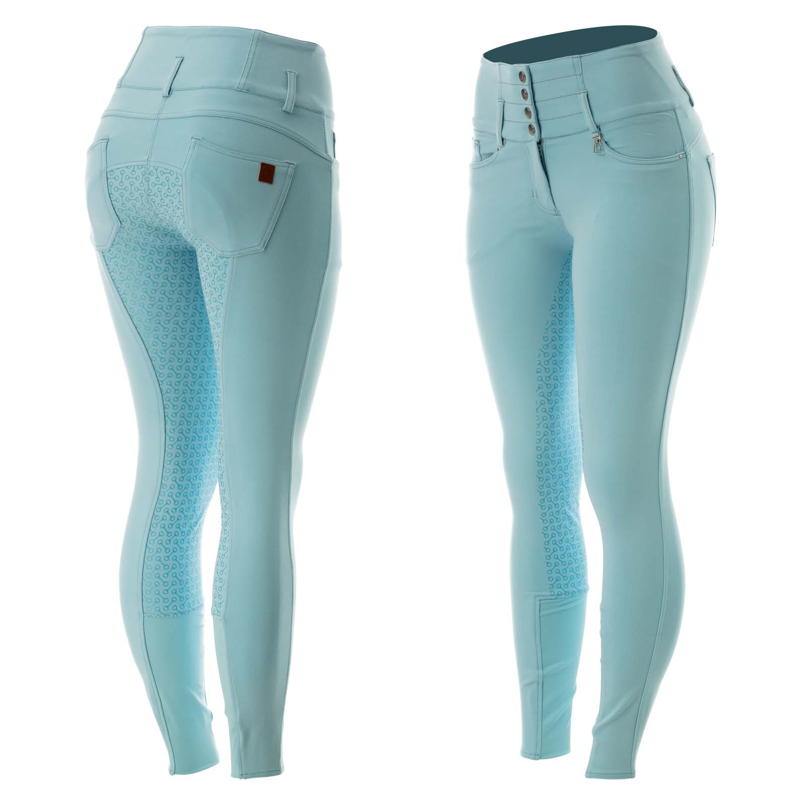 Horze Tara Womens High Waist Silicone Full Seat Breeches