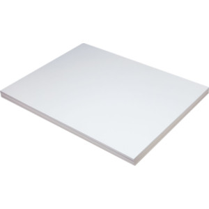 Medium Weight Tagboard, White, 18" x 24", 100 Sheets