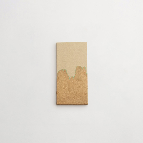 watermark | peaks | gold verdigris | bisque 