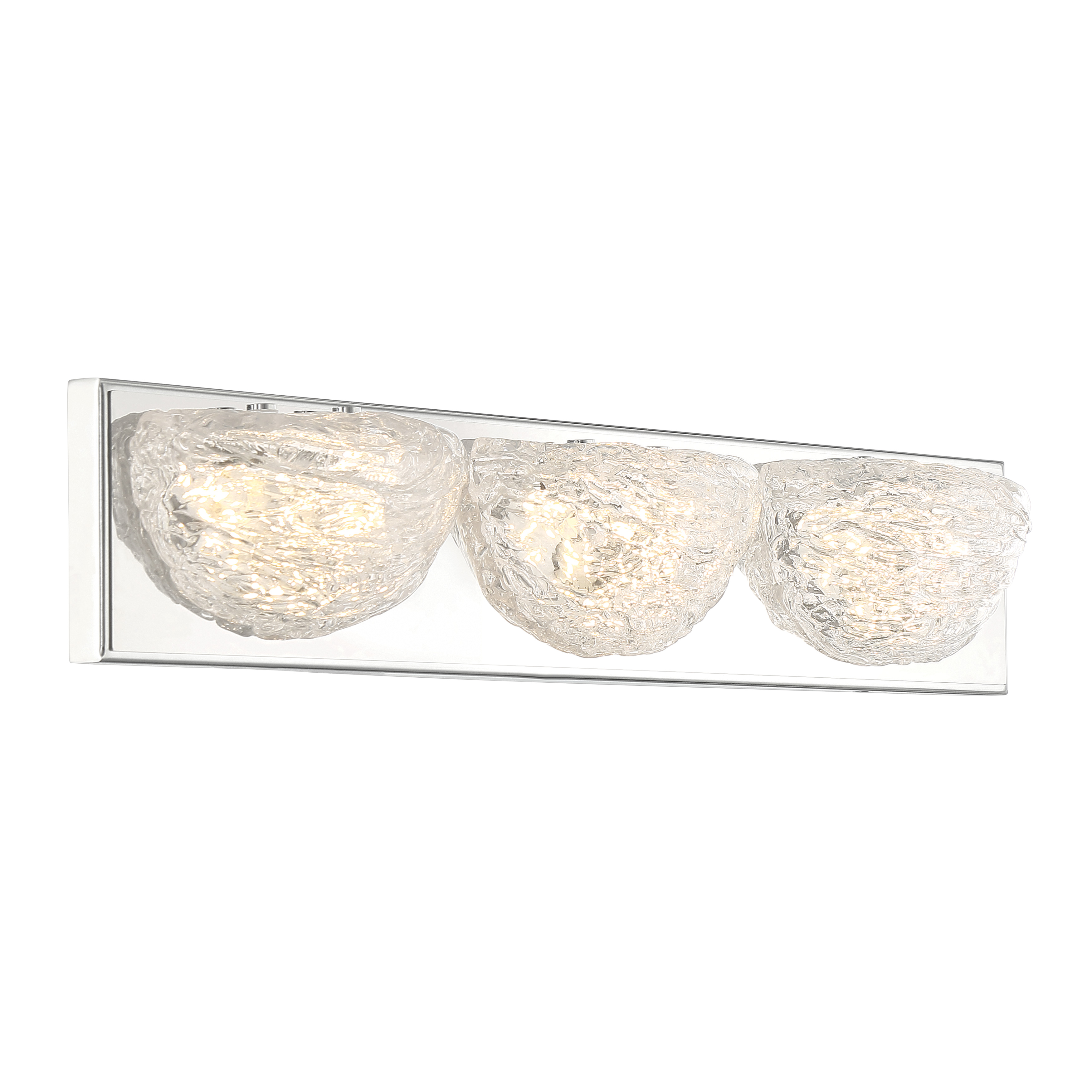 Modern Ice 3-Light LED Bath Vanity Light - Image 3