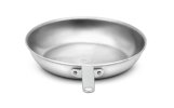 10-inch Wear-Ever® aluminum fry pan with natural finish and plated handle