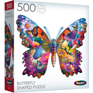 Big Shaped Butterfly, 500 Pieces