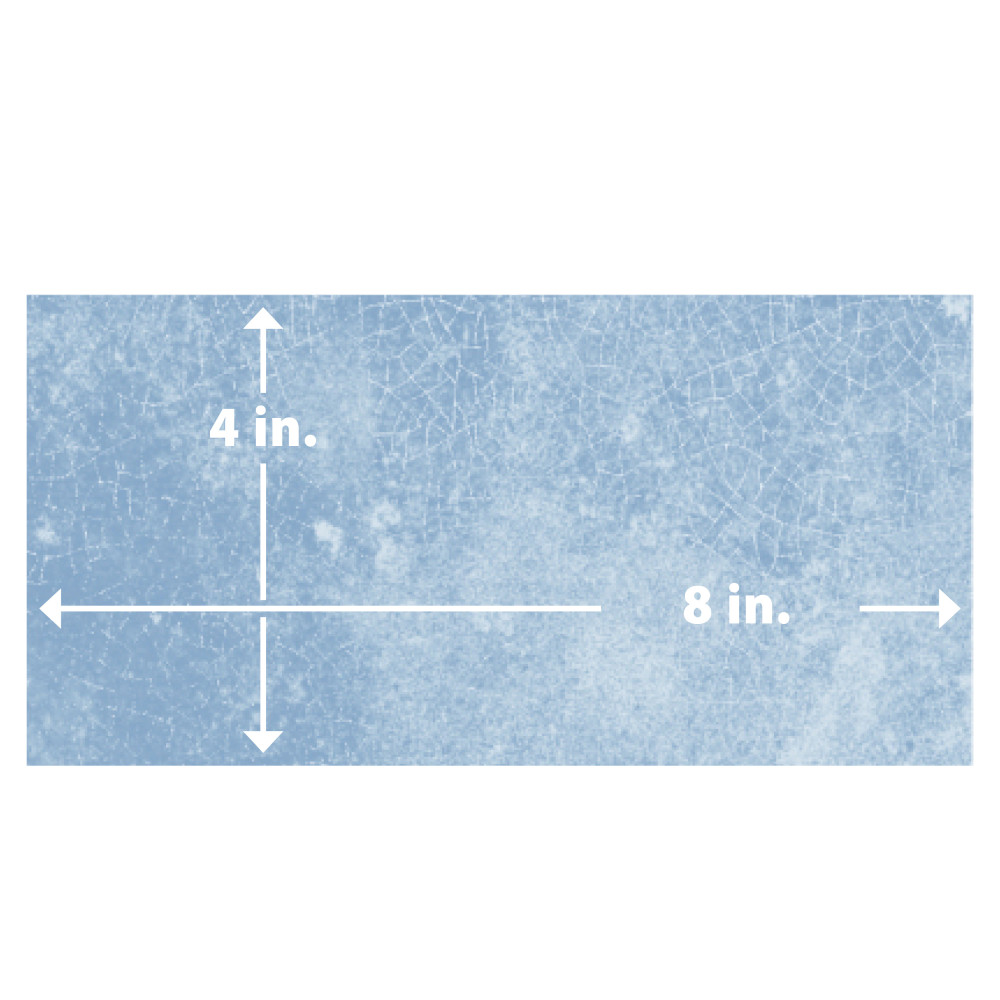 Myst Skyscape 4 in. x 8 in. Ceramic Wall Tile