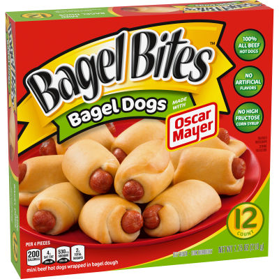 Bagel Bites Bagel Dogs with Oscar Mayer, 12 ct Box