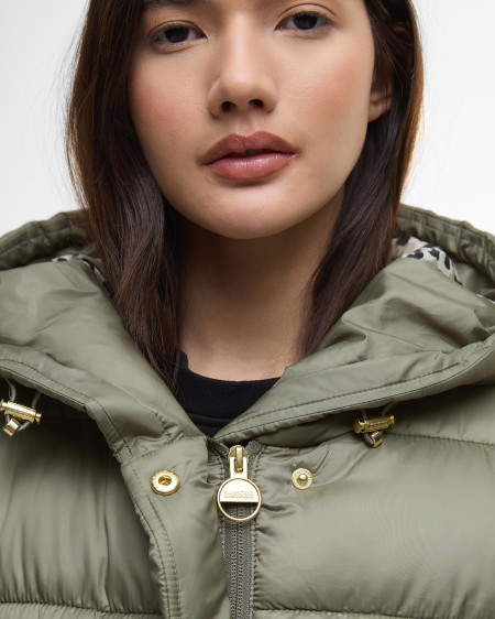 Short Track Line Puffer Jacket