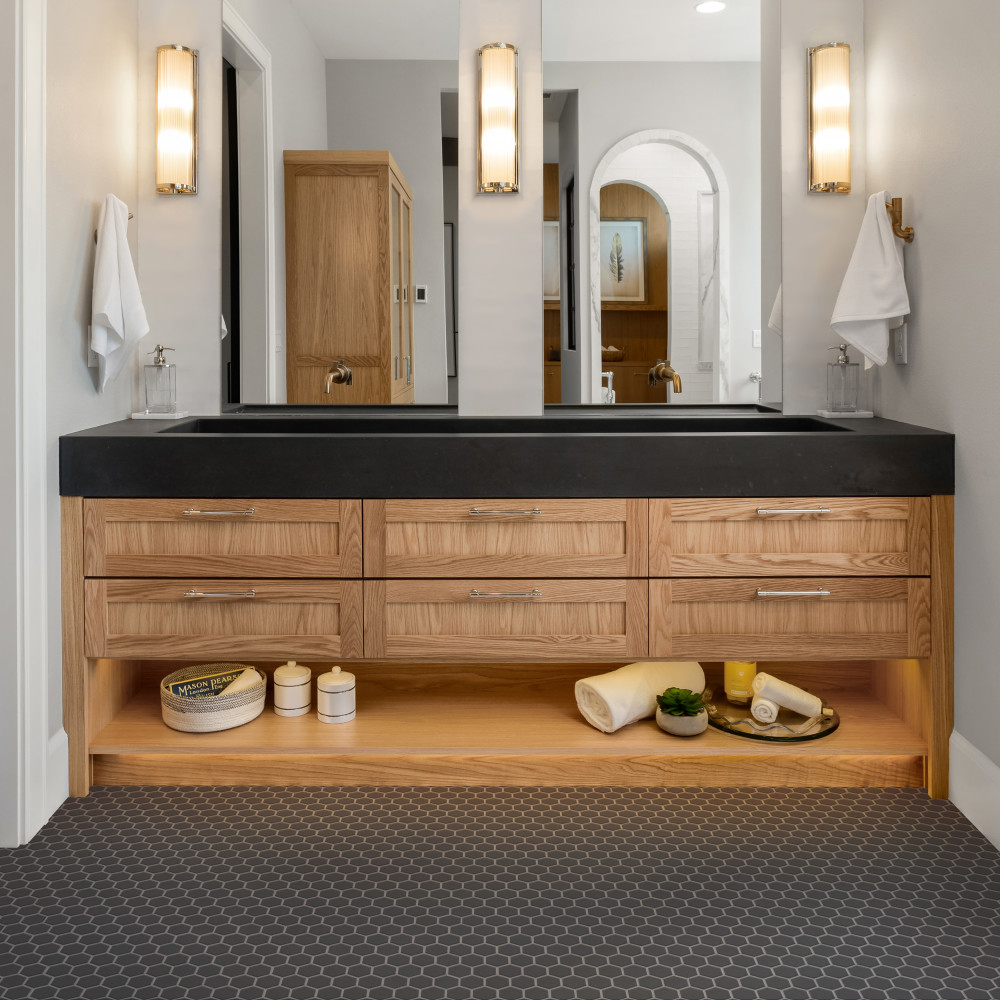 Metro 2″ Hex Glossy Grey 11-1/8 in. x 12-5/8 in. Porcelain Mosaic Tile