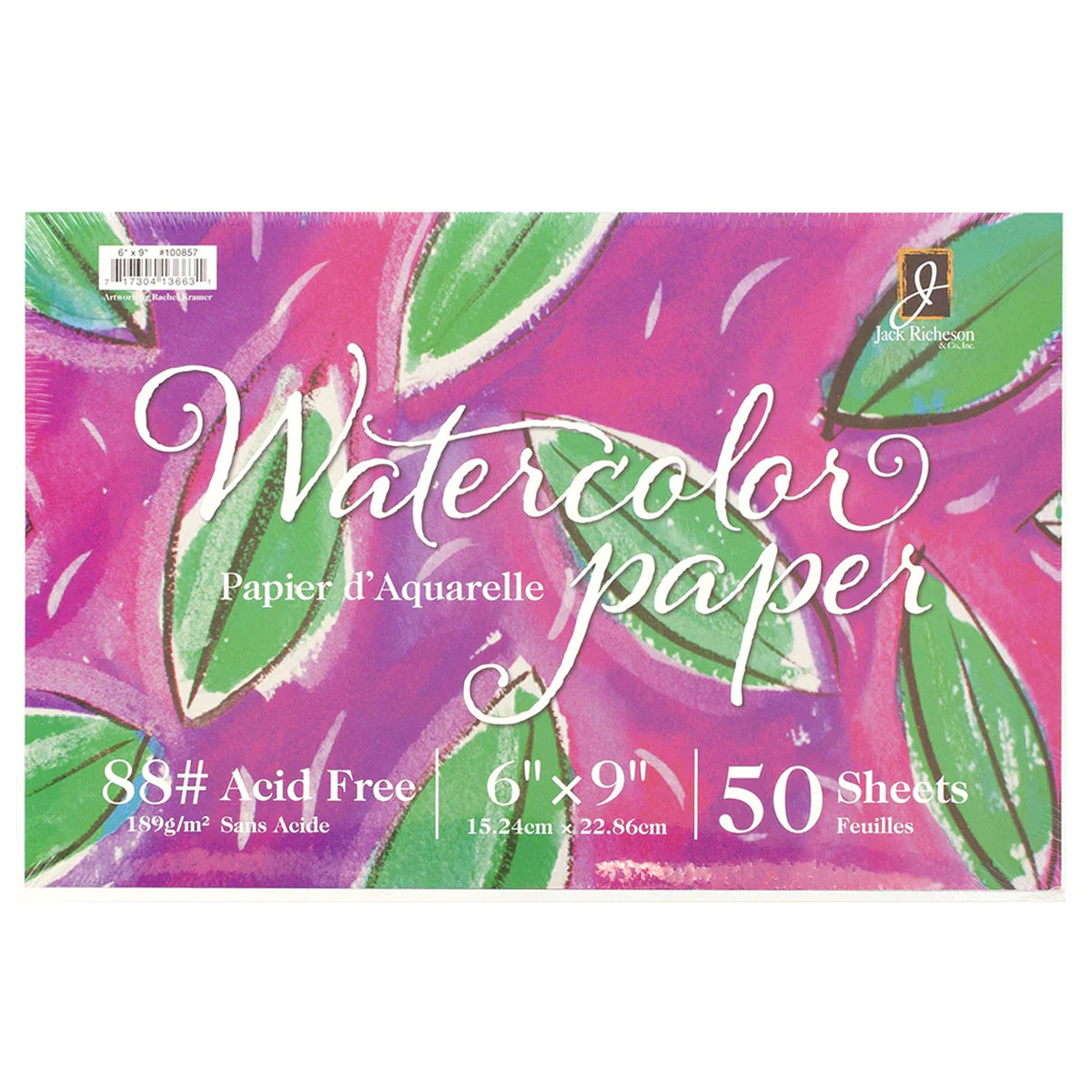 Watercolor Paper 9x12 88 Lb 50 Sheets   Raleusq0qawpw46g9ret 