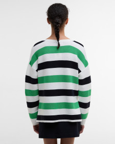 Marine Striped Crew Neck Jumper Multi Stripe
